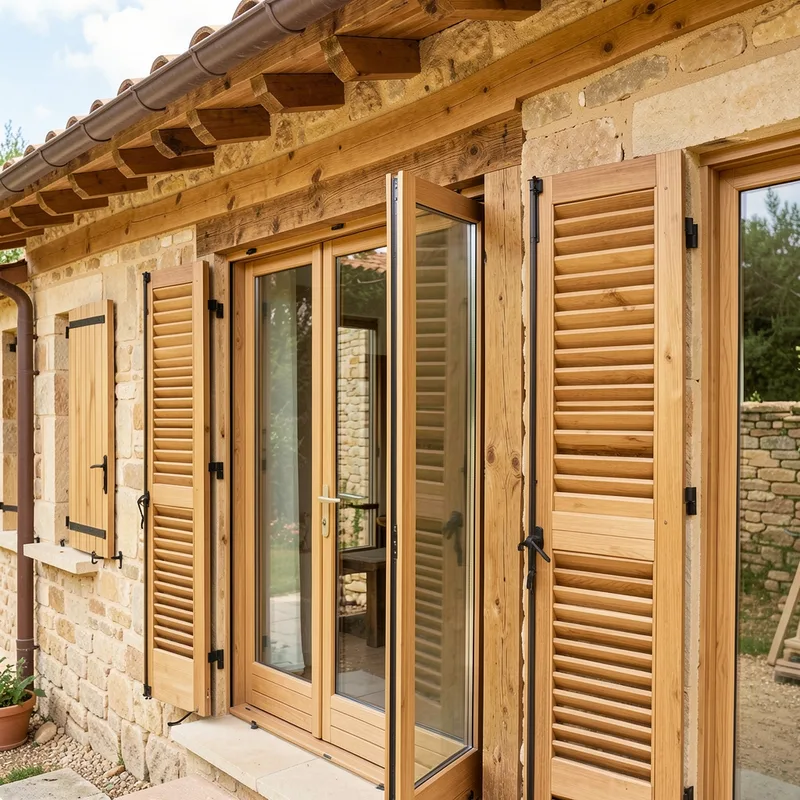 Fenêtres et portes en PVC, aluminium et bois posées par un menuisier du Sud