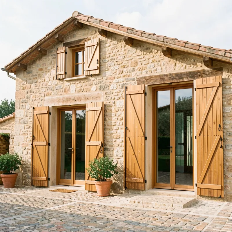 Fenêtres PVC, aluminium et bois
